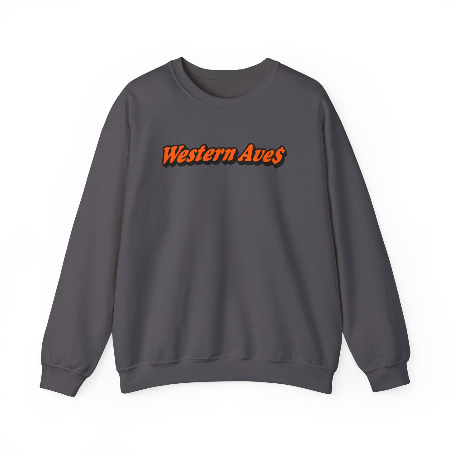 Wetsern Ave$ - Newport         Unisex Heavy Blend™ Crewneck Sweatshirt