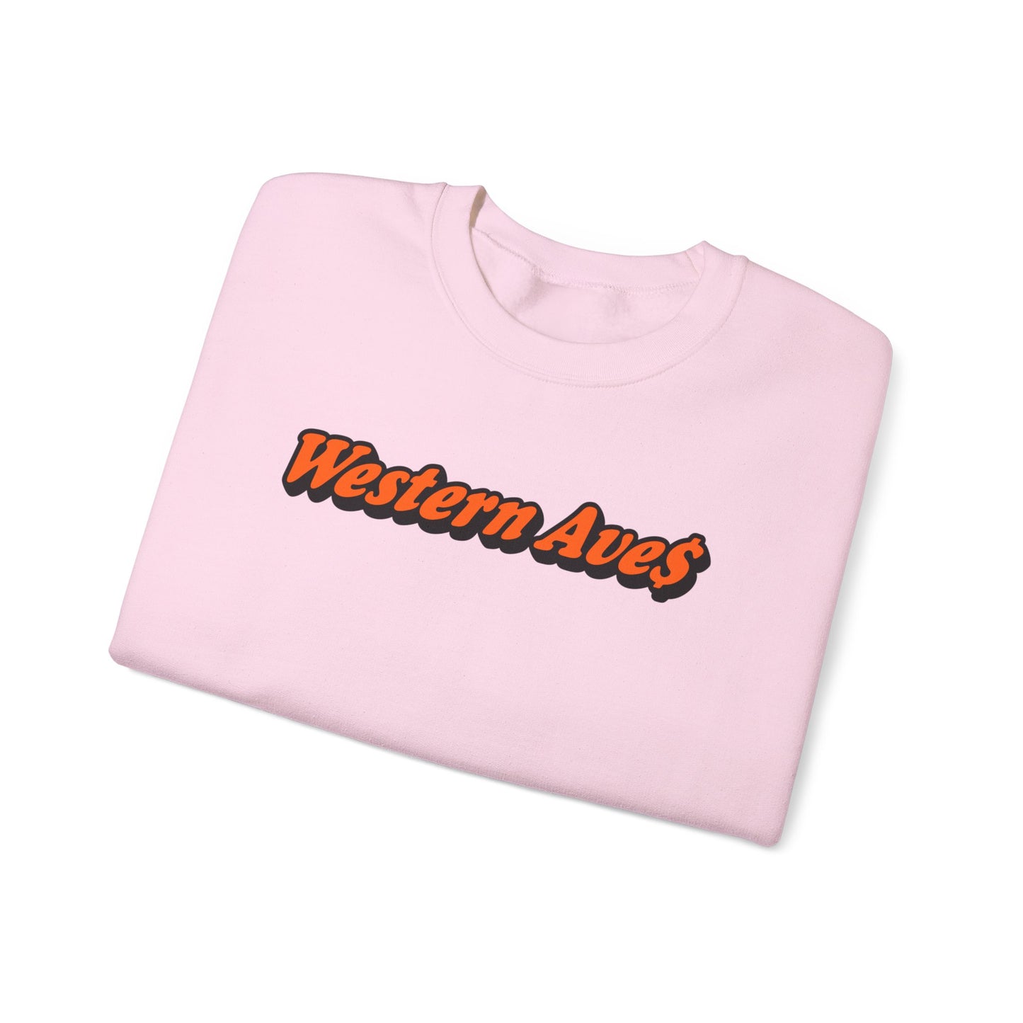 Wetsern Ave$ - Newport         Unisex Heavy Blend™ Crewneck Sweatshirt