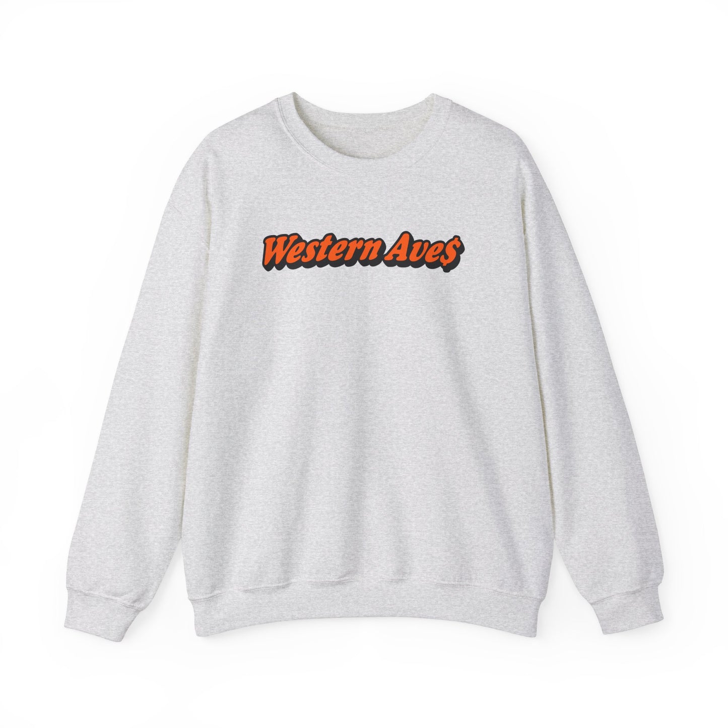 Wetsern Ave$ - Newport         Unisex Heavy Blend™ Crewneck Sweatshirt