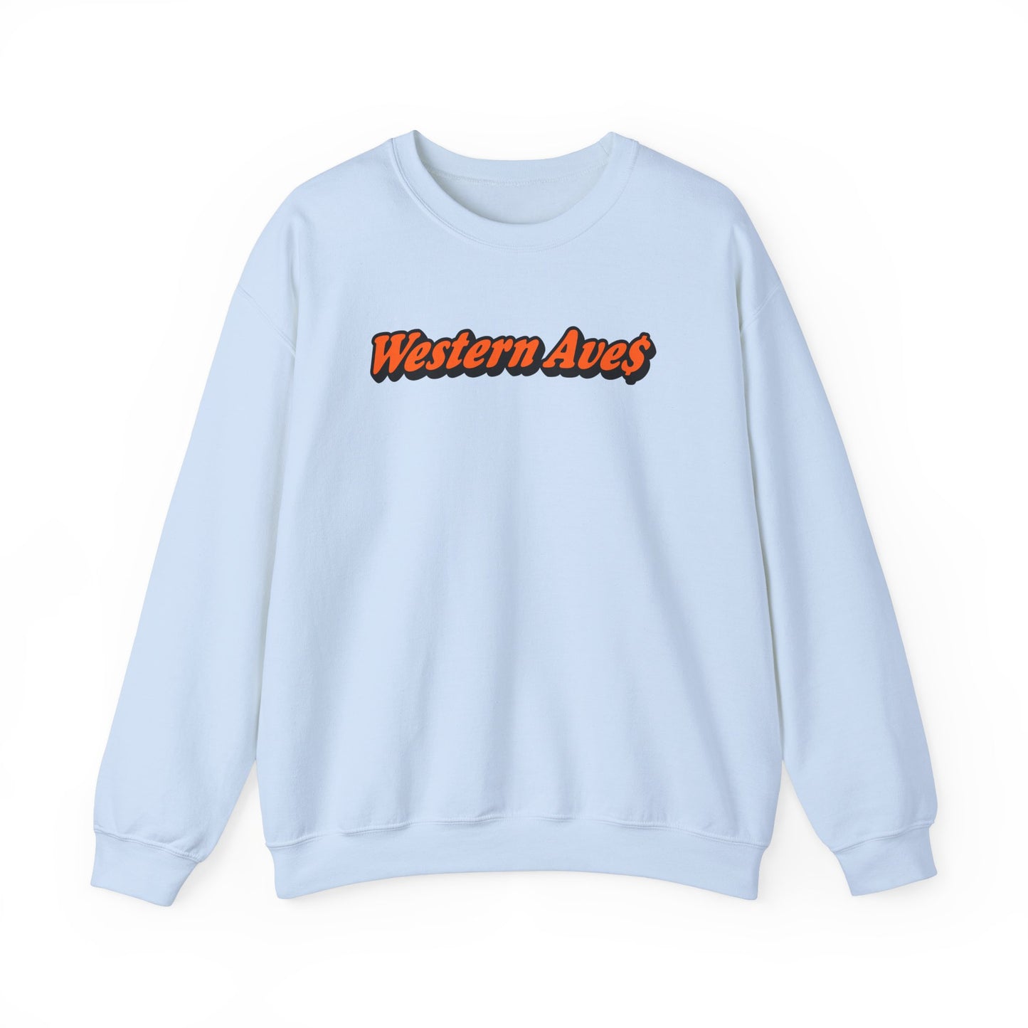 Wetsern Ave$ - Newport         Unisex Heavy Blend™ Crewneck Sweatshirt