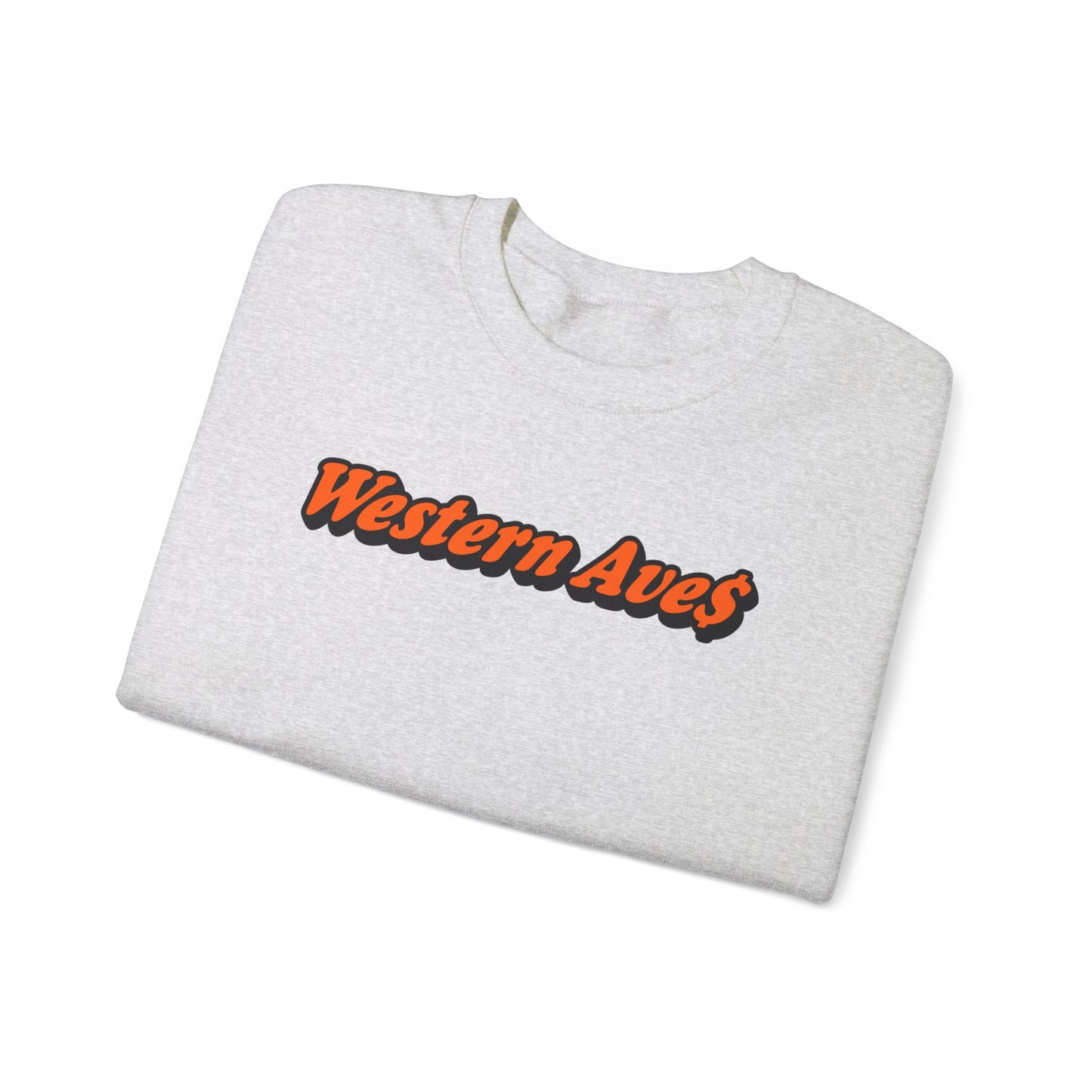 Wetsern Ave$ - Newport         Unisex Heavy Blend™ Crewneck Sweatshirt