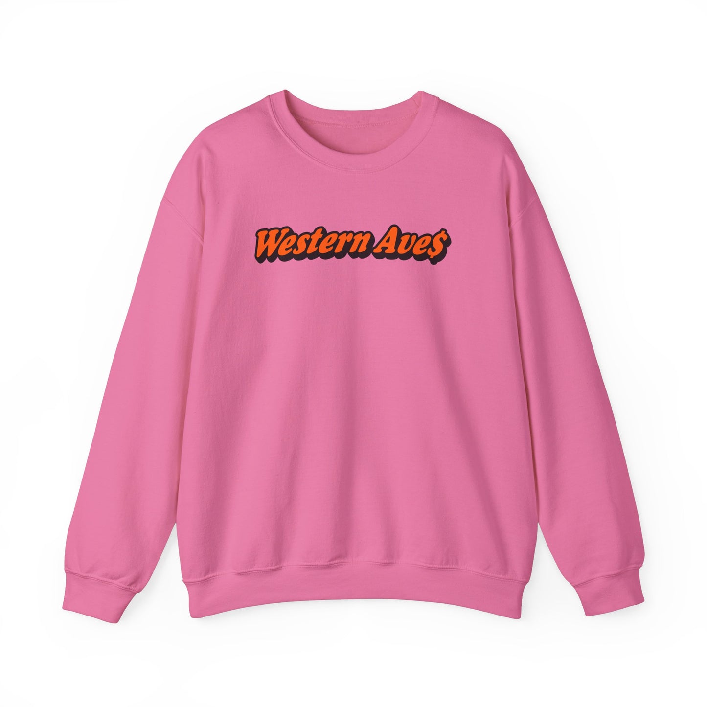 Wetsern Ave$ - Newport         Unisex Heavy Blend™ Crewneck Sweatshirt