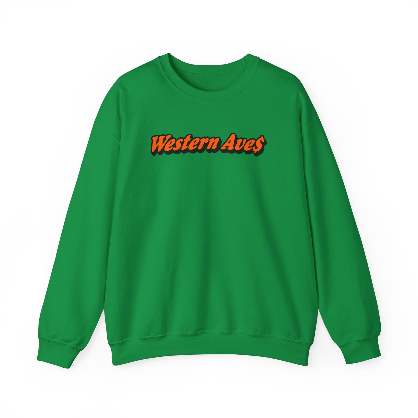 Wetsern Ave$ - Newport         Unisex Heavy Blend™ Crewneck Sweatshirt