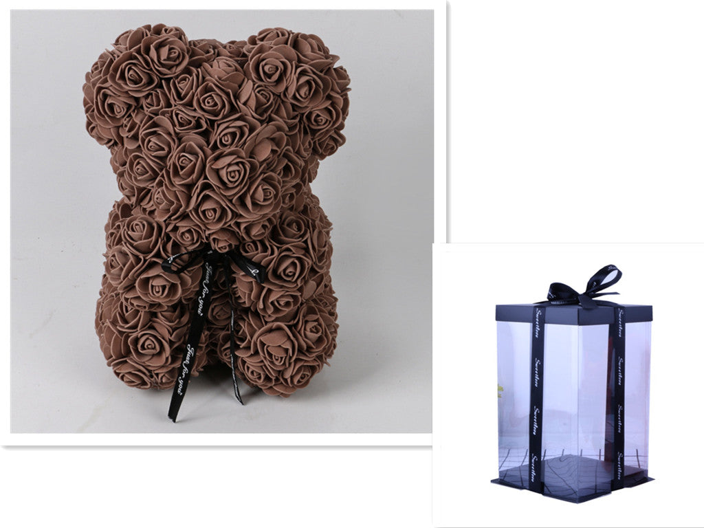 Valentine's Day 10" Rose Bear Gift