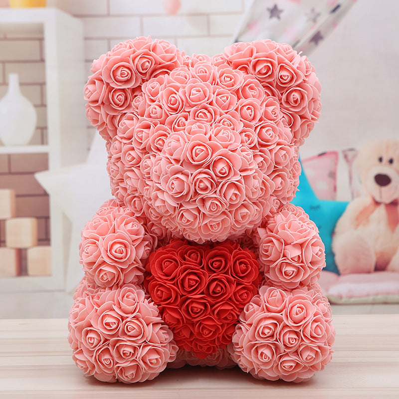 Valentine's Day 15" Rose Bear Gift