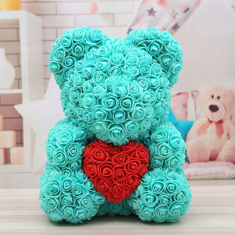 Valentine's Day 15" Rose Bear Gift