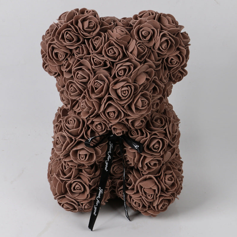 Valentine's Day 10" Rose Bear Gift