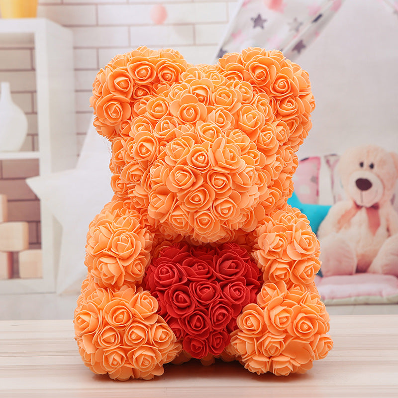 Valentine's Day 15" Rose Bear Gift