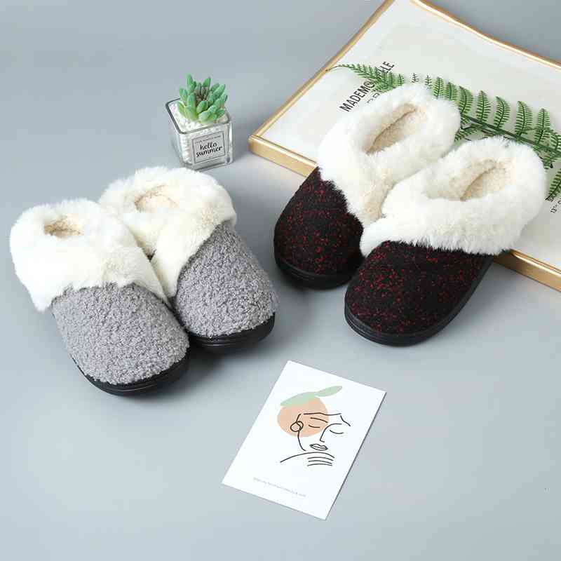 Sherpa Wrapped Indoor/Outdoor Slipper