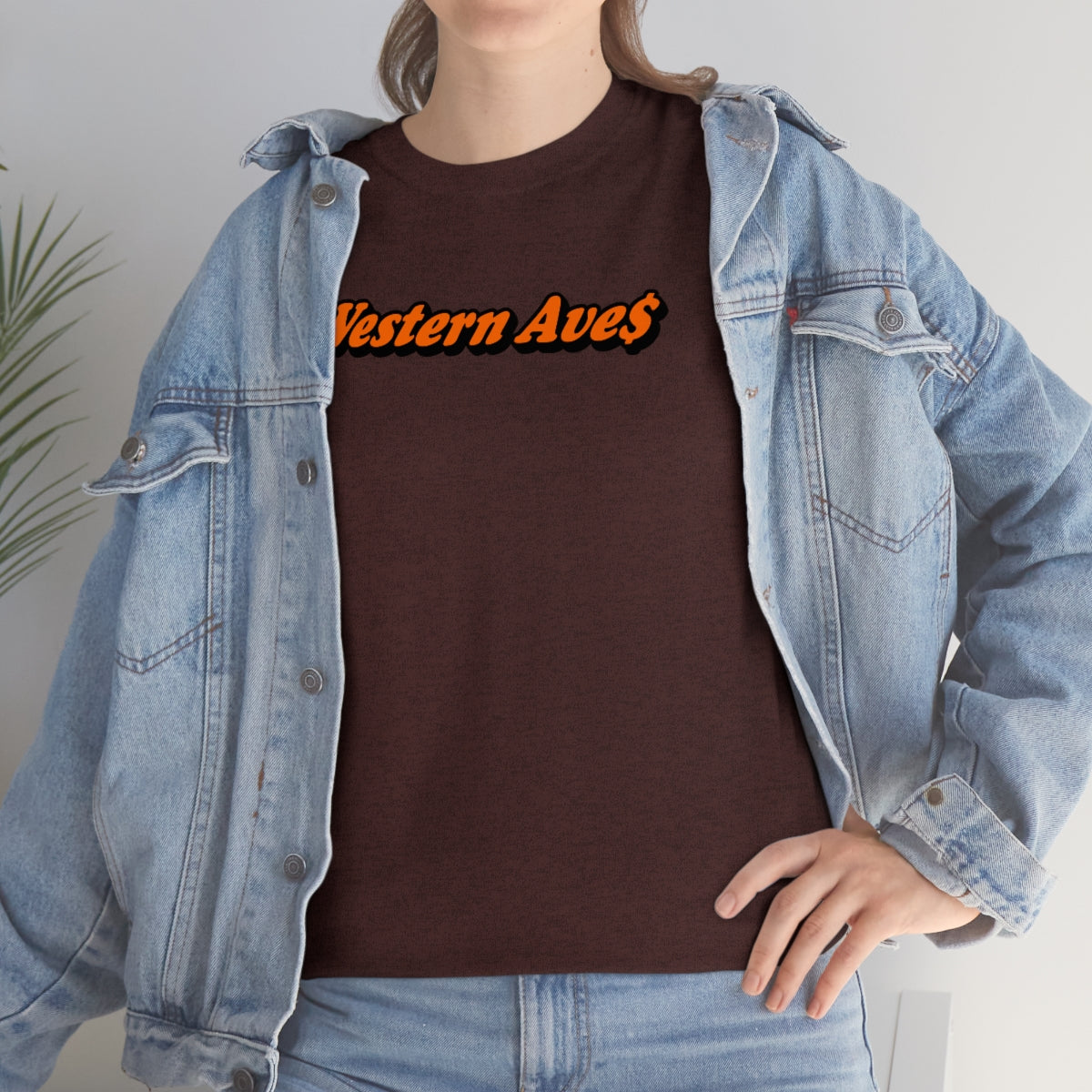 Western Ave Port Unisex Heavy Cotton Tee