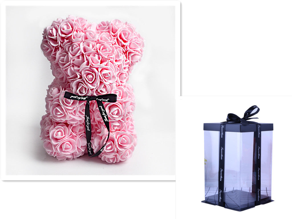 Valentine's Day 10" Rose Bear Gift