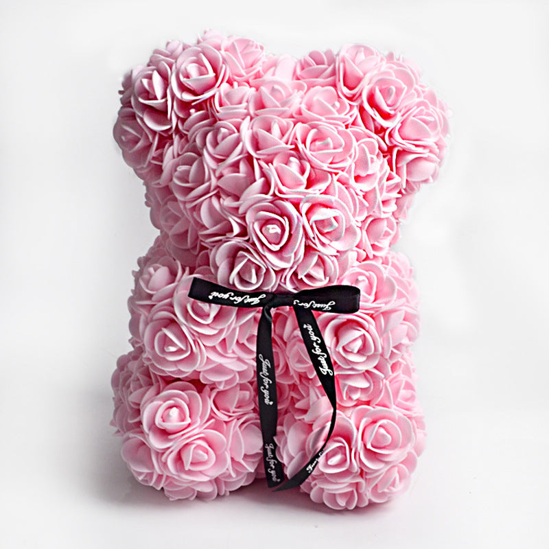 Valentine's Day 10" Rose Bear Gift