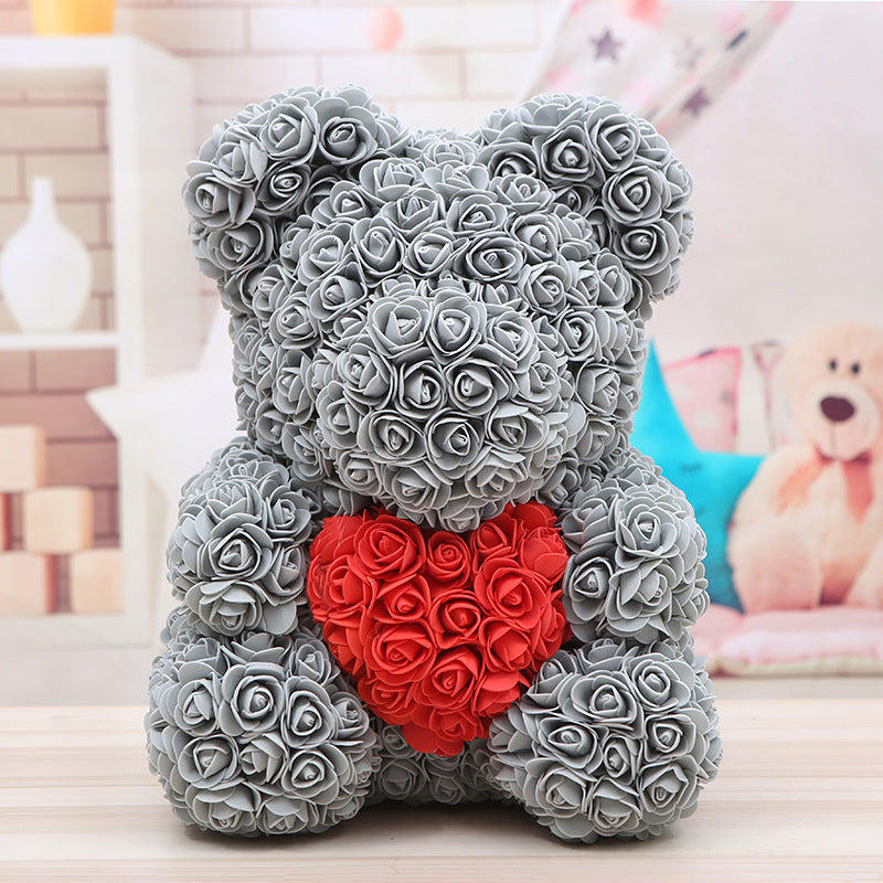 Valentine's Day 15" Rose Bear Gift