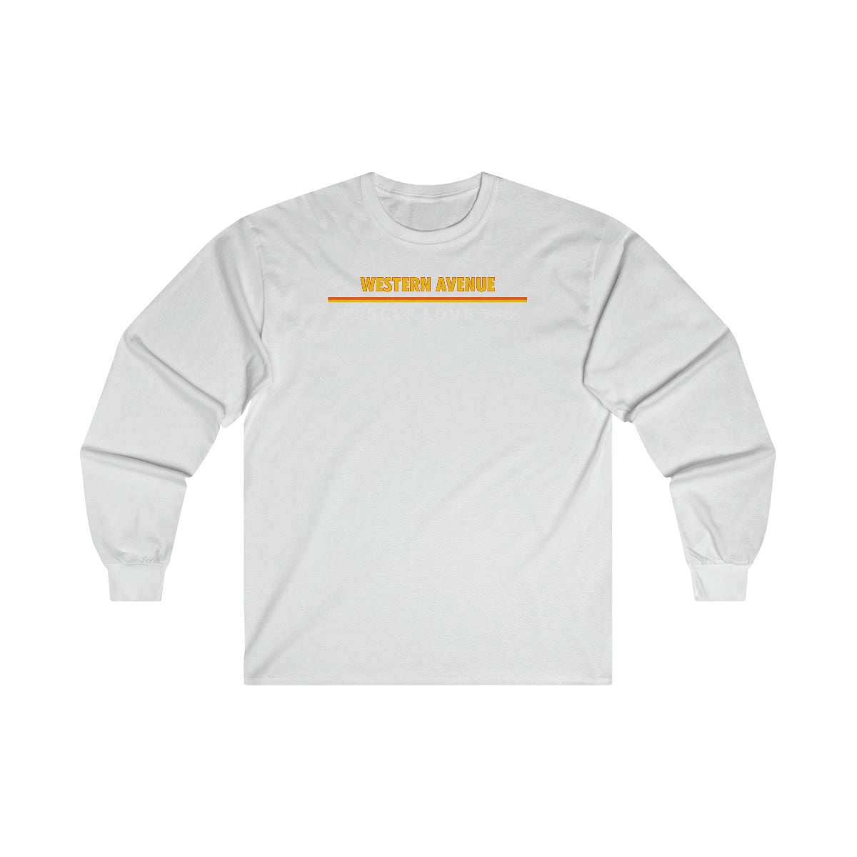 Western Ave x Self Love Ultra Cotton Long Sleeve Tee