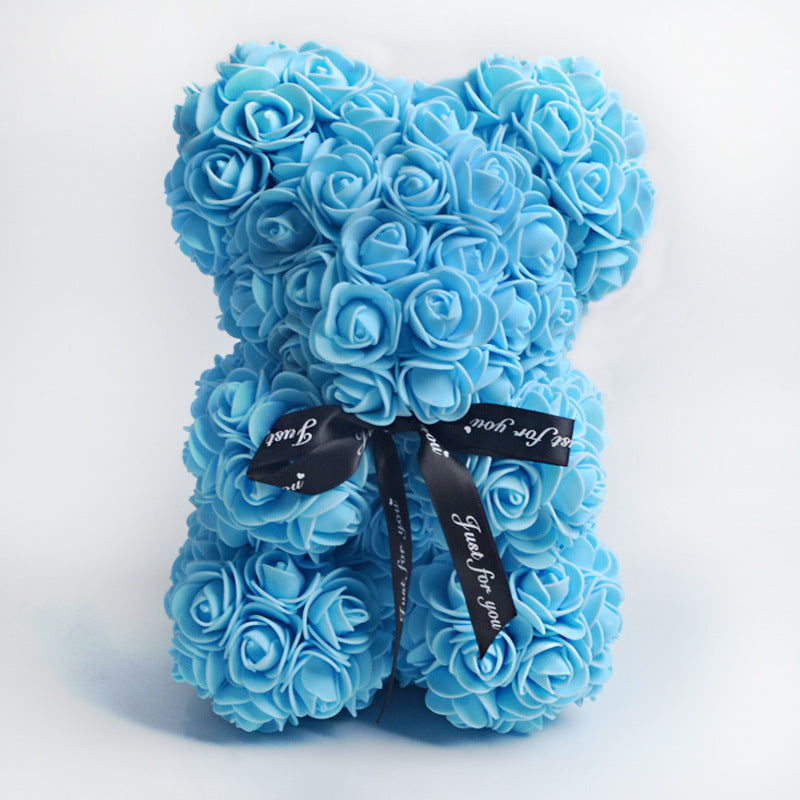 Valentine's Day 10" Rose Bear Gift