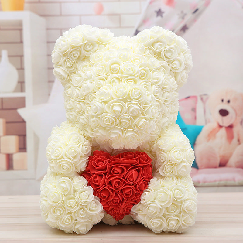 Valentine's Day 15" Rose Bear Gift