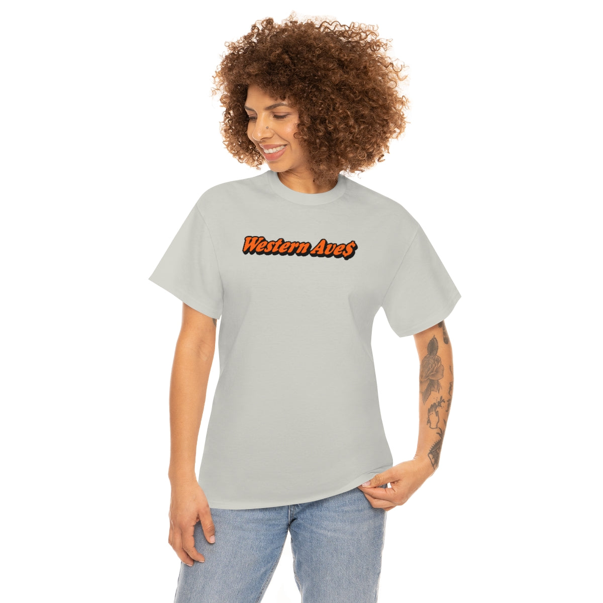 Western Ave Port Unisex Heavy Cotton Tee