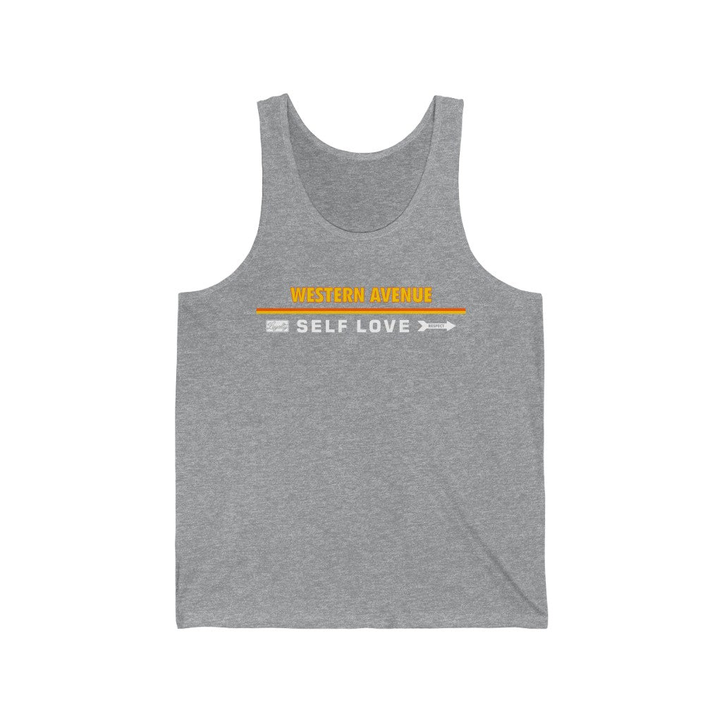 Western Avenue X Self Love Unisex Jersey Tank