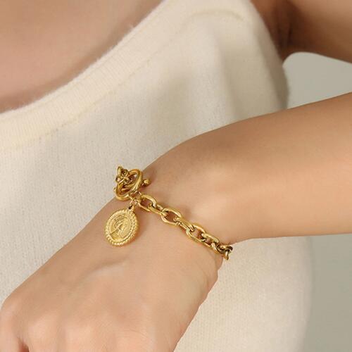 Coin Chain Bracelet