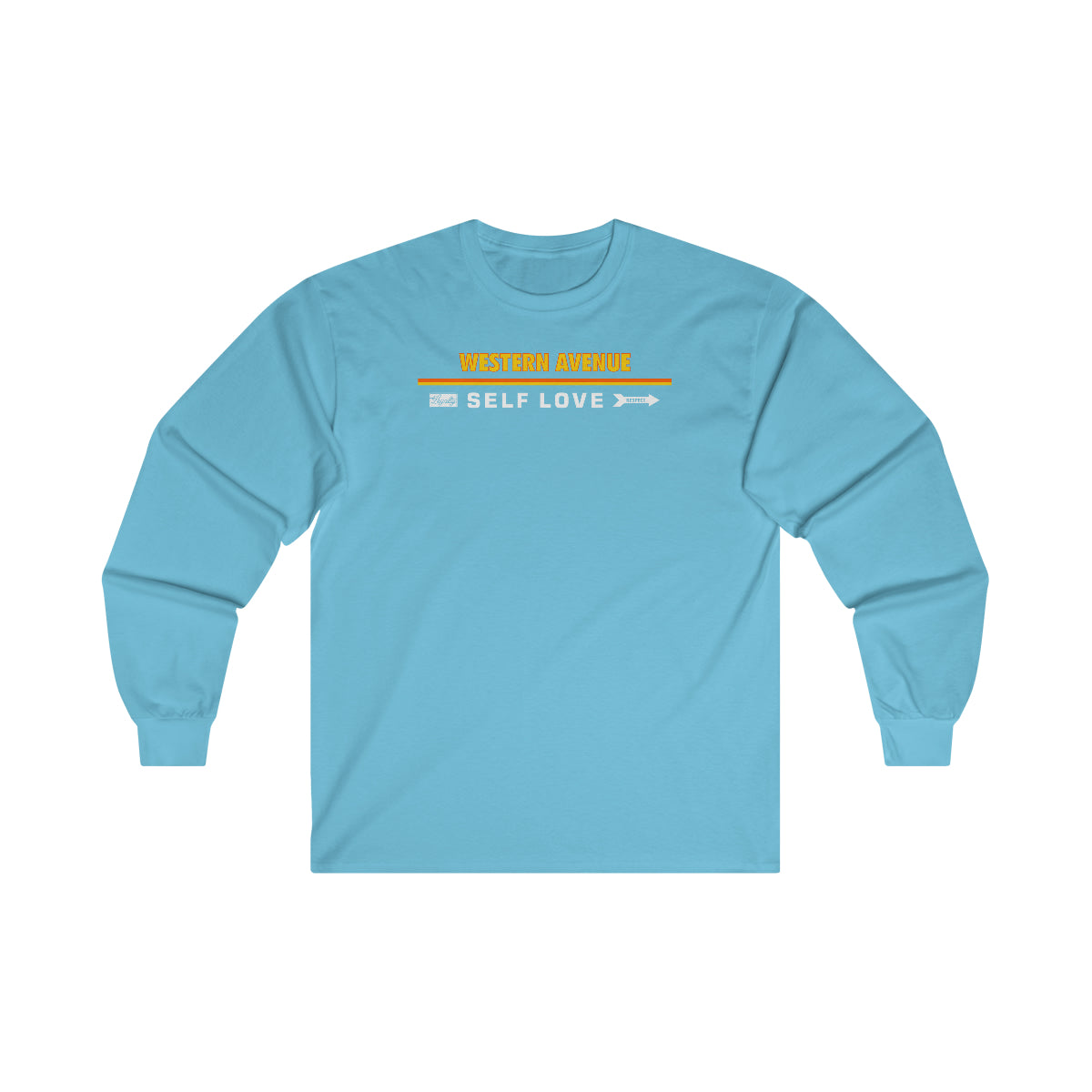 Western Ave x Self Love Ultra Cotton Long Sleeve Tee