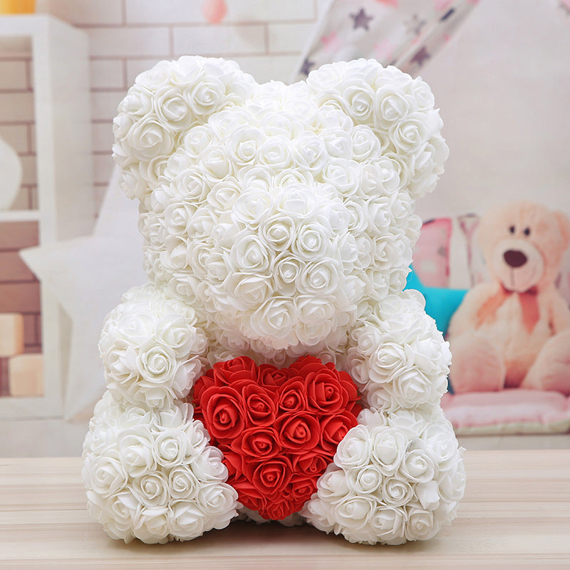 Valentine's Day 15" Rose Bear Gift