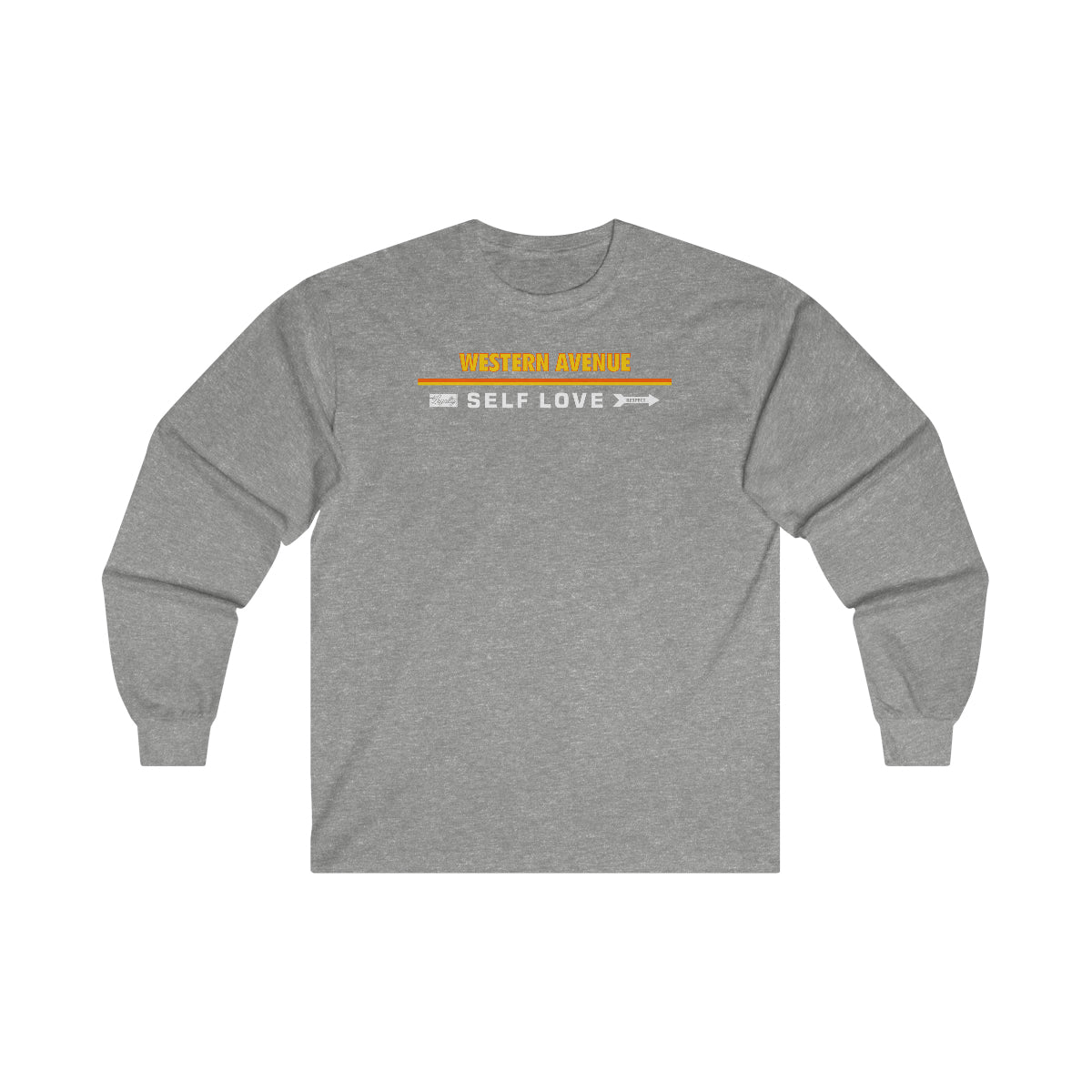 Western Ave x Self Love Ultra Cotton Long Sleeve Tee