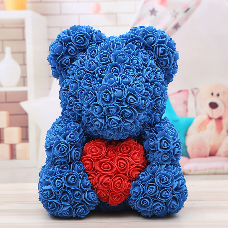 Valentine's Day 15" Rose Bear Gift