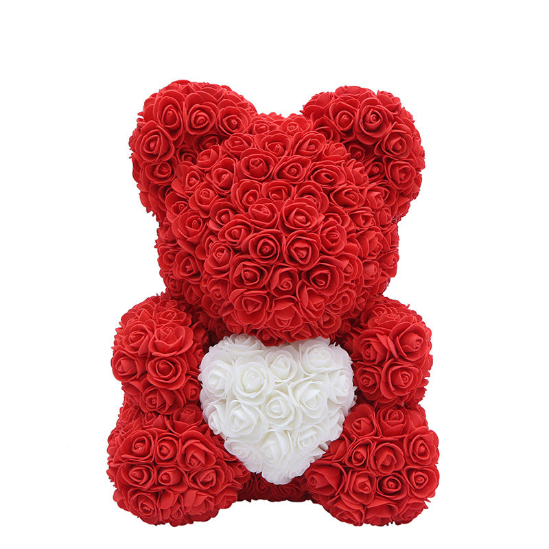 Valentine's Day 15" Rose Bear Gift