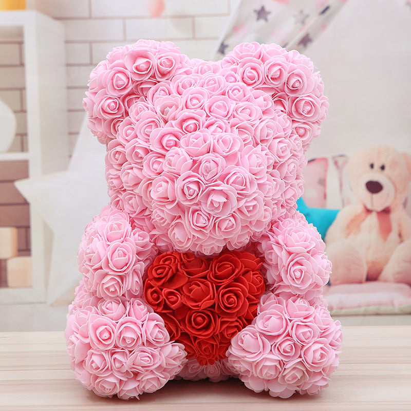 Valentine's Day 15" Rose Bear Gift