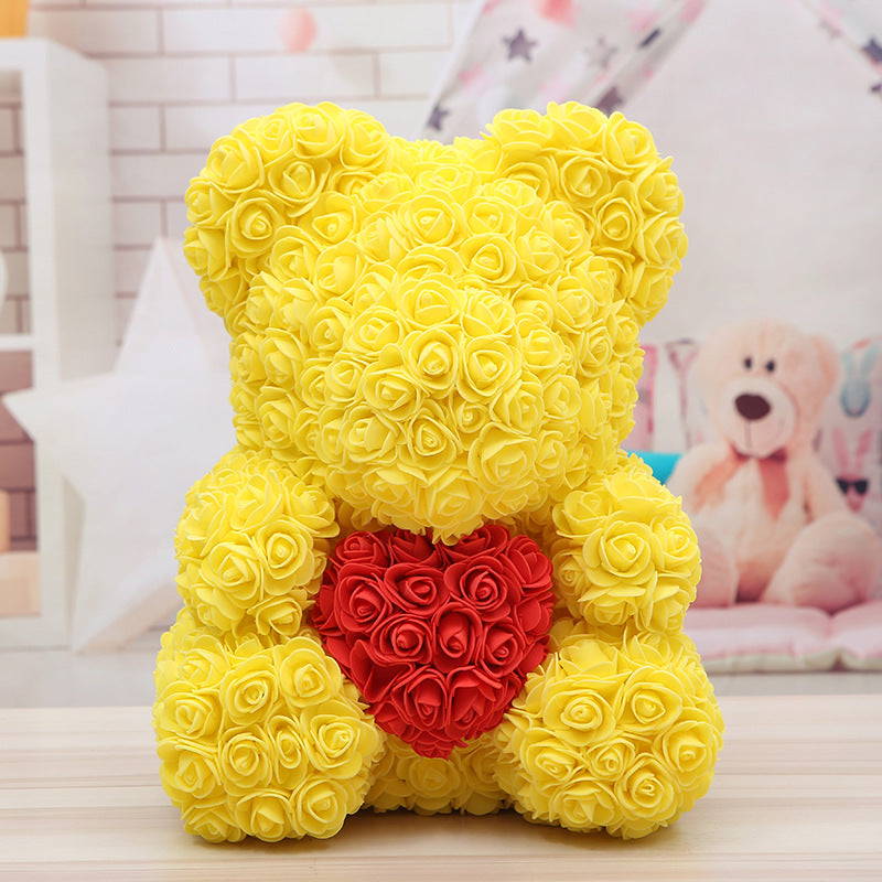 Valentine's Day 15" Rose Bear Gift